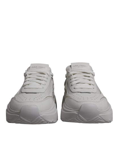 Dolce & Gabbana White Daymaster Low Top Sneakers for Men