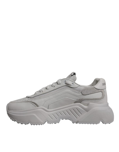 Dolce & Gabbana White Daymaster Low Top Sneakers for Men