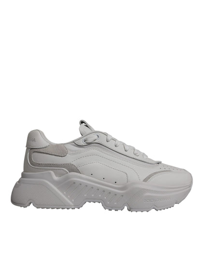 Dolce & Gabbana White Daymaster Low Top Sneakers for Men