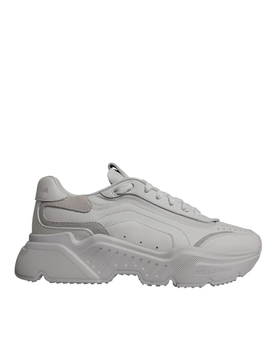 Dolce & Gabbana White Daymaster Low Top Sneakers for Men