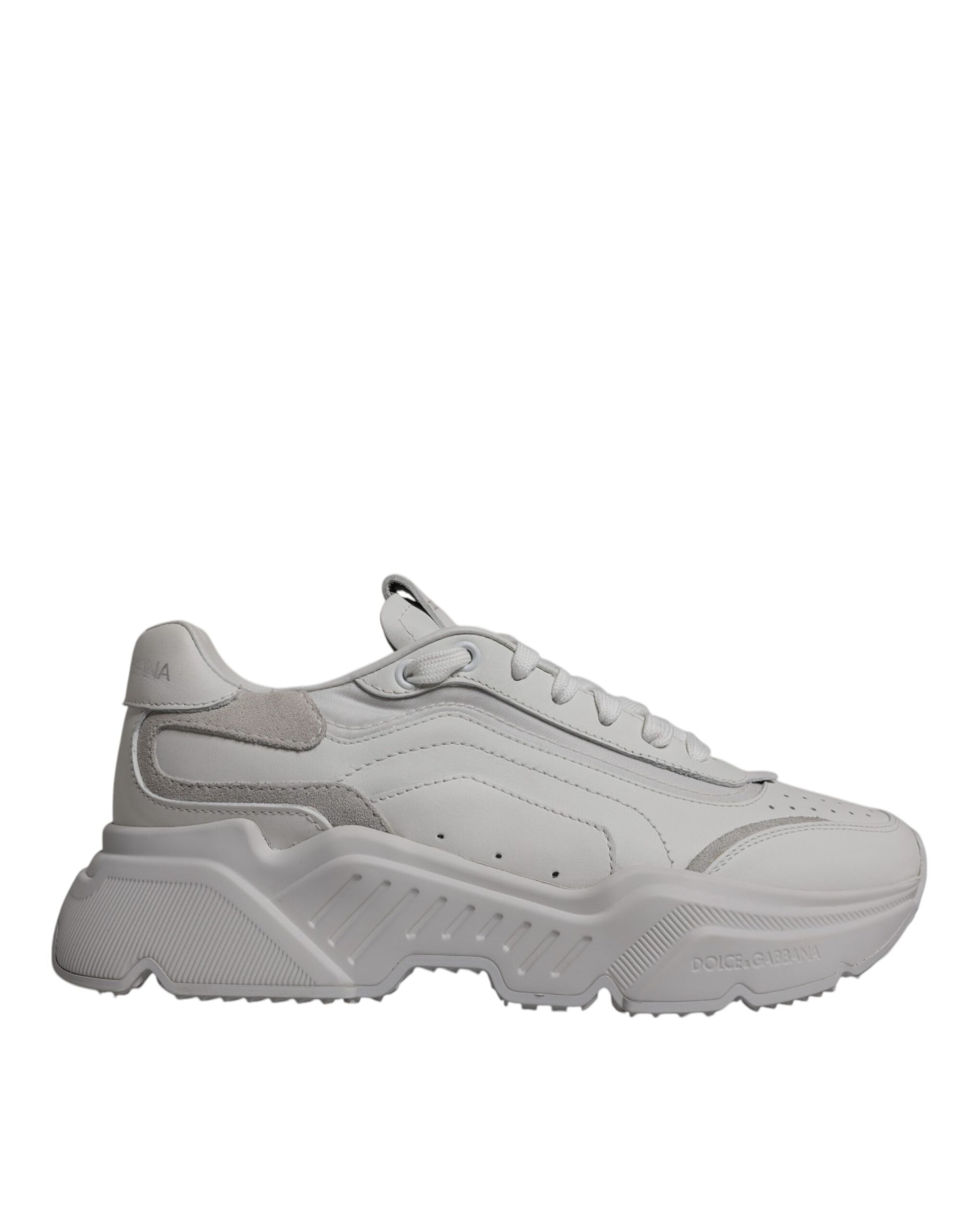 Dolce & Gabbana White Daymaster Low Top Sneakers for Men