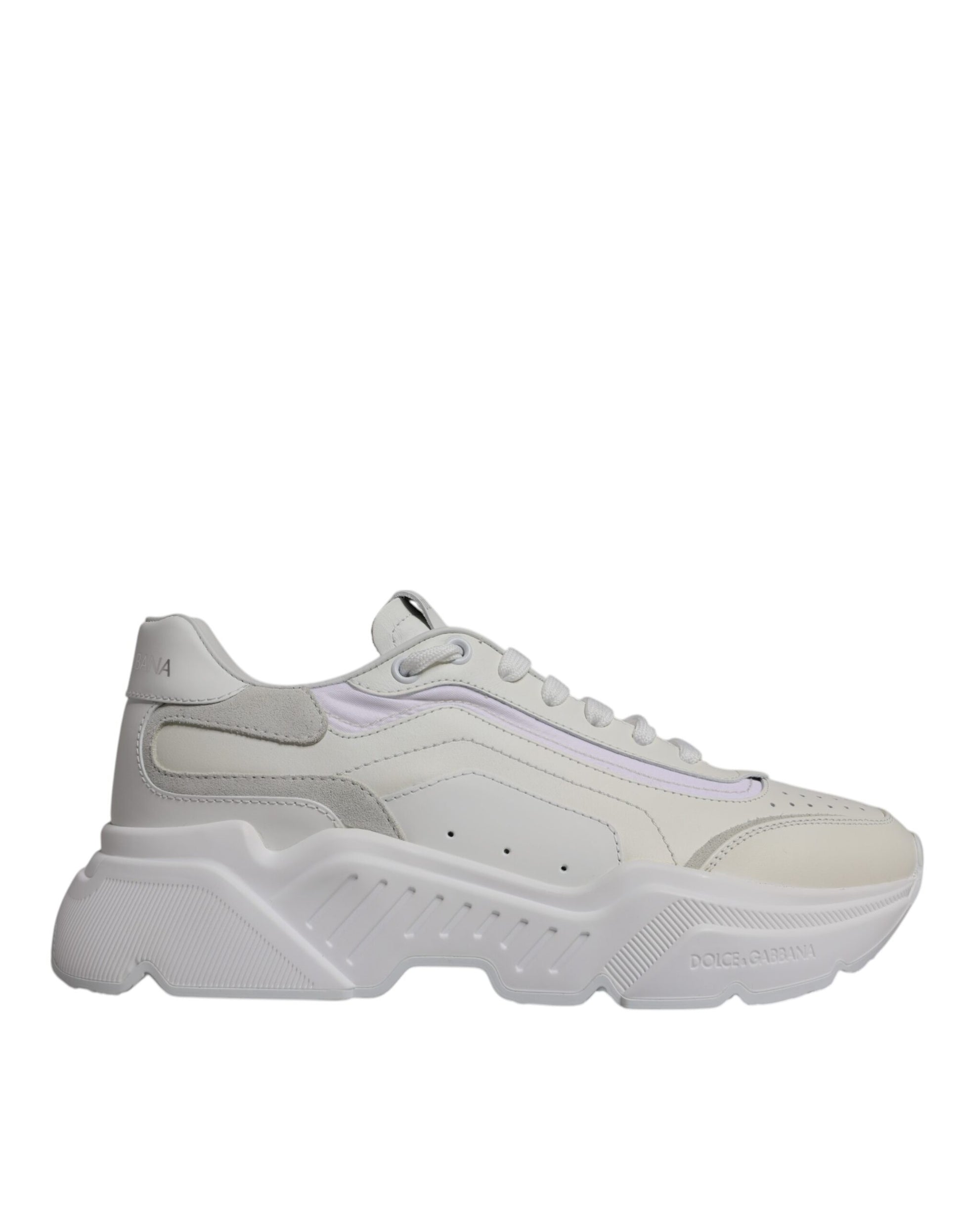 Dolce & Gabbana White Daymaster Low Top Sneakers