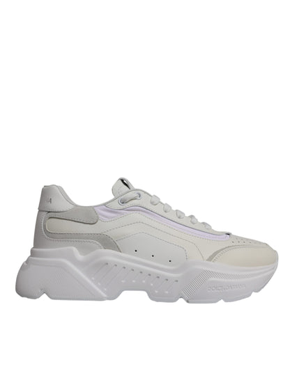 Dolce & Gabbana White Daymaster Low Top Sneakers