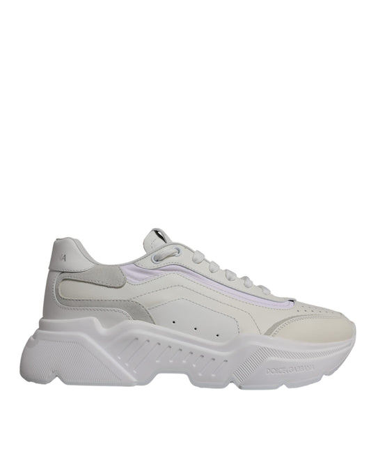 Dolce & Gabbana White Daymaster Low Top Sneakers