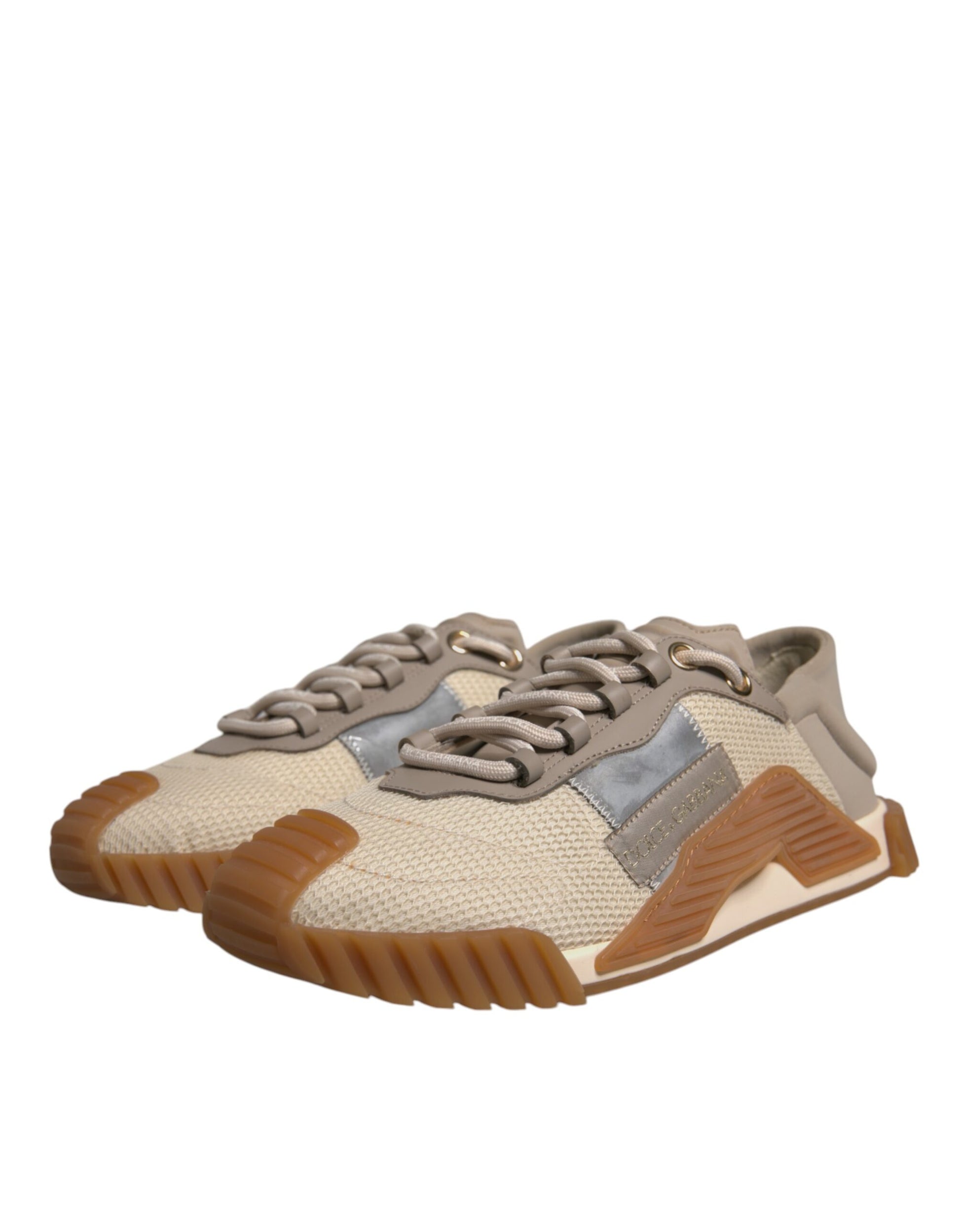 Dolce & Gabbana Multicolor Lace Up Low Top NS1 Sneakers Shoes