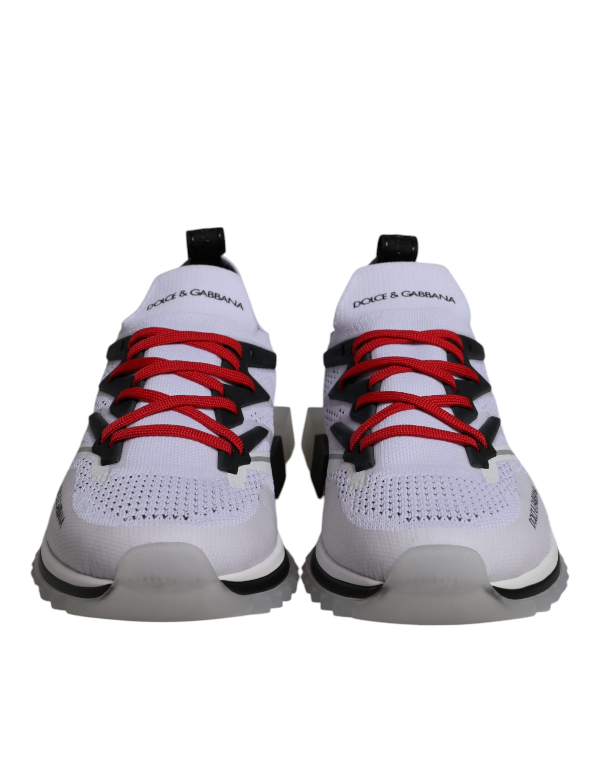 Dolce & Gabbana White SORRENTO Sport Stretch Sneakers
