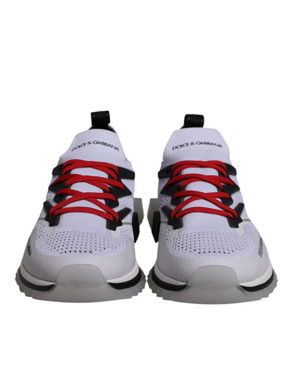 Dolce & Gabbana White SORRENTO Sport Stretch Sneakers