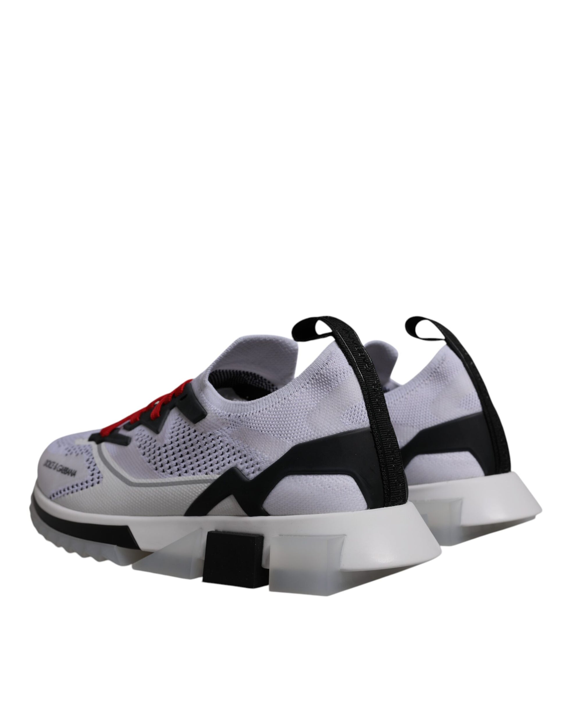 Dolce & Gabbana White SORRENTO Sport Stretch Sneakers