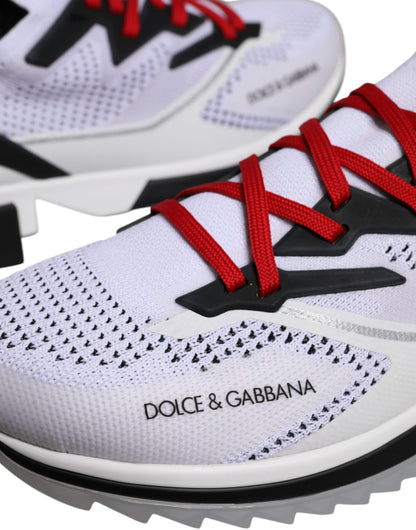 Dolce & Gabbana White SORRENTO Sport Stretch Sneakers