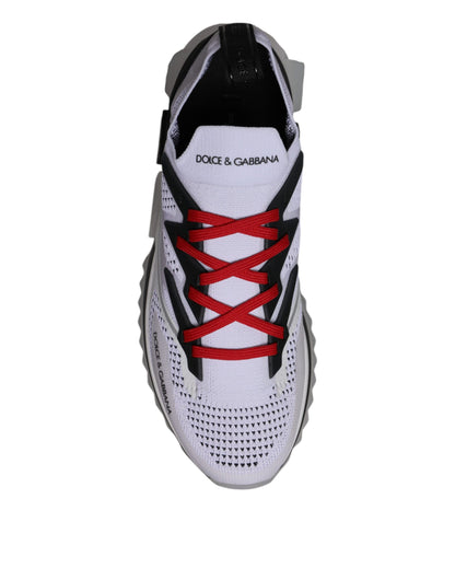 Dolce & Gabbana White SORRENTO Sport Stretch Sneakers