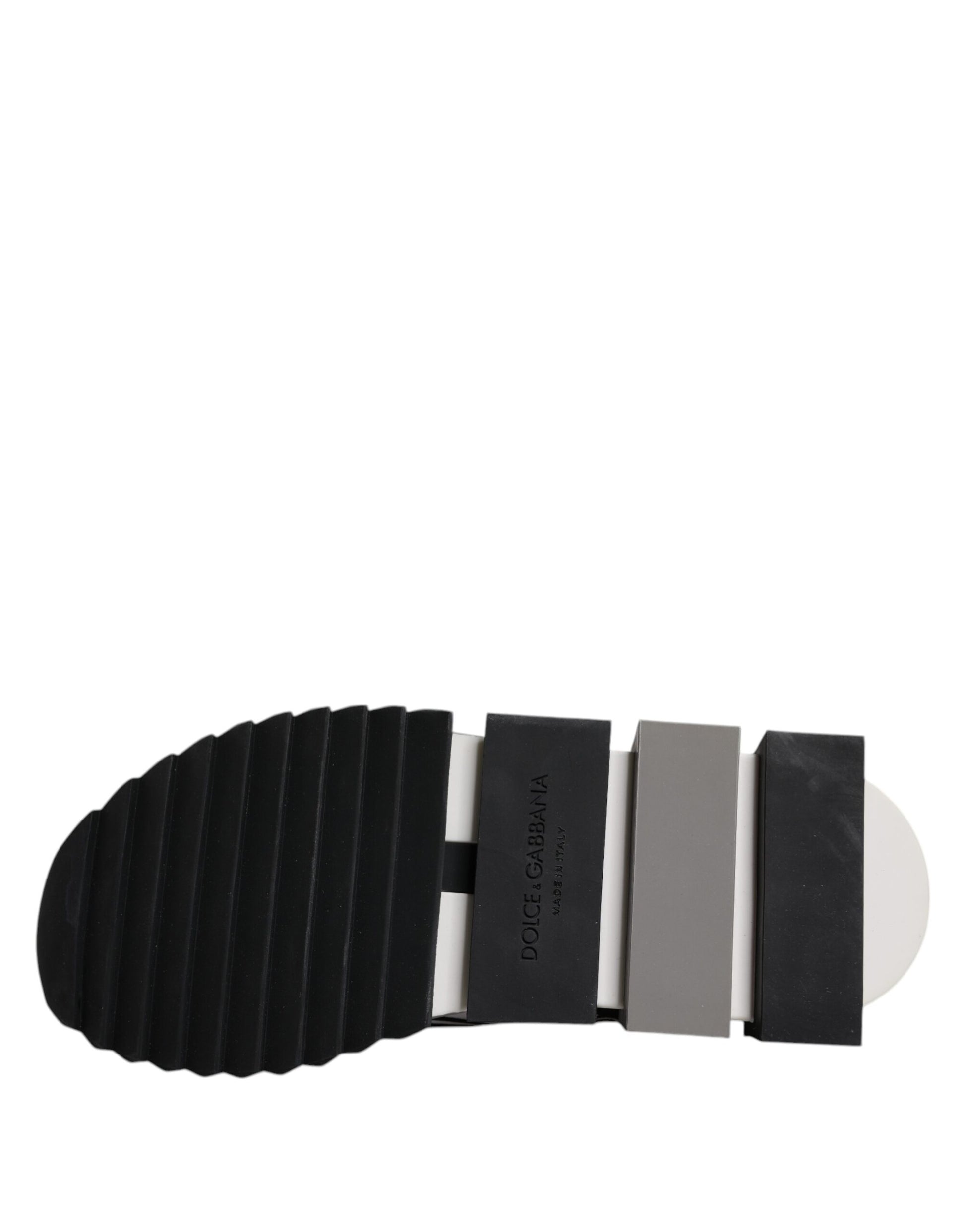 Dolce & Gabbana Black & White Slip On Sorrento Sneakers for Women