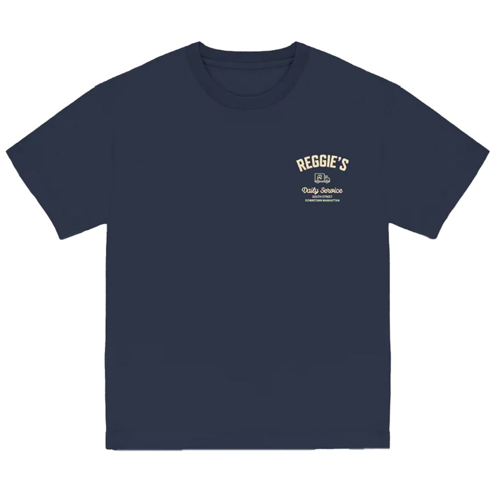Refrigiwear Blue Cotton Crewneck T-Shirt