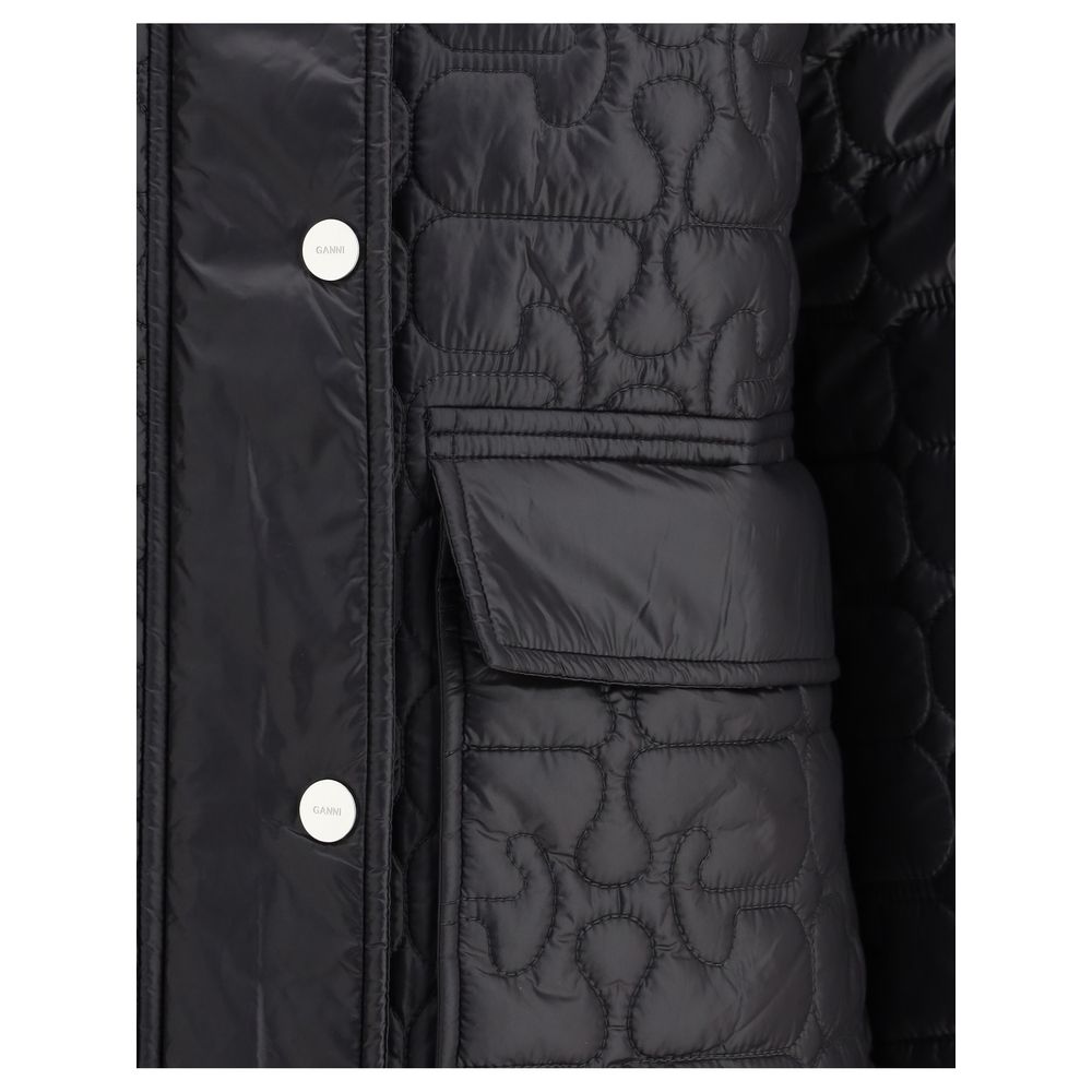 Ganni Glossy Finish Down Jacket