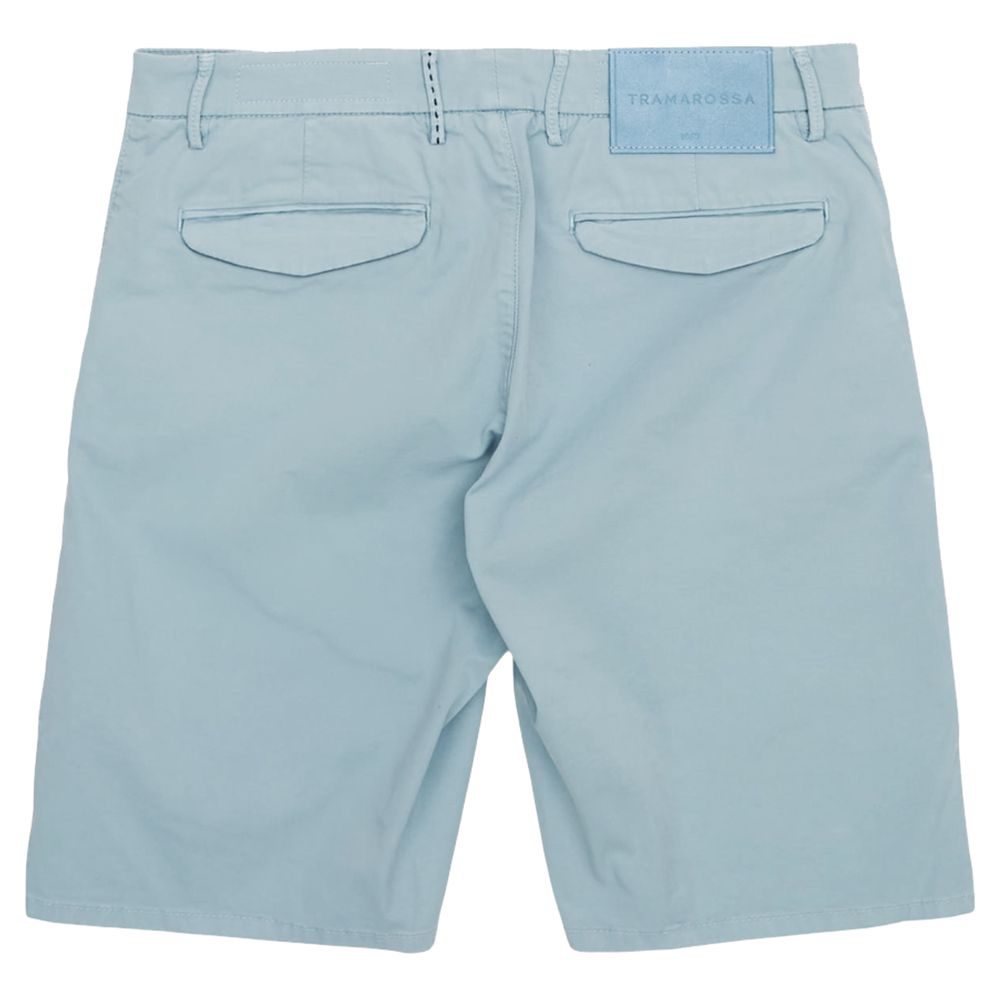 Tramarossa Light Blue Linen Shorts