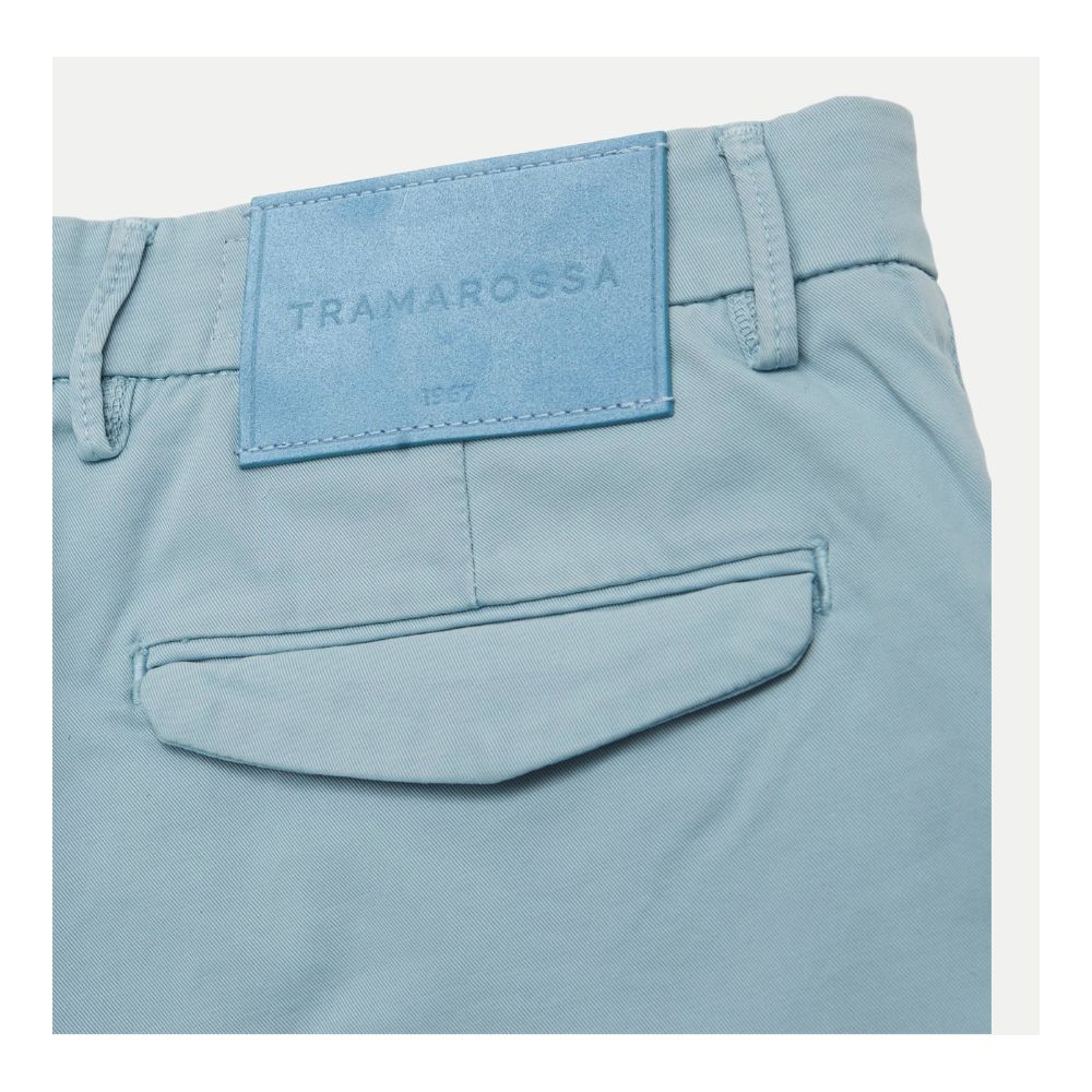 Tramarossa Light Blue Linen Shorts