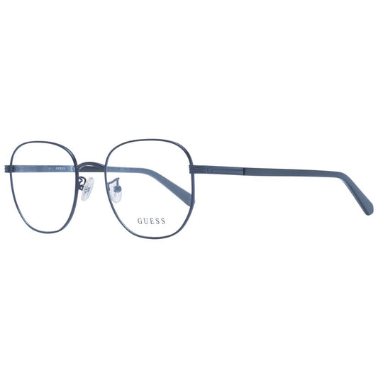 Guess Unisex Optical Frames – Black Square Full-Rim, 52mm
