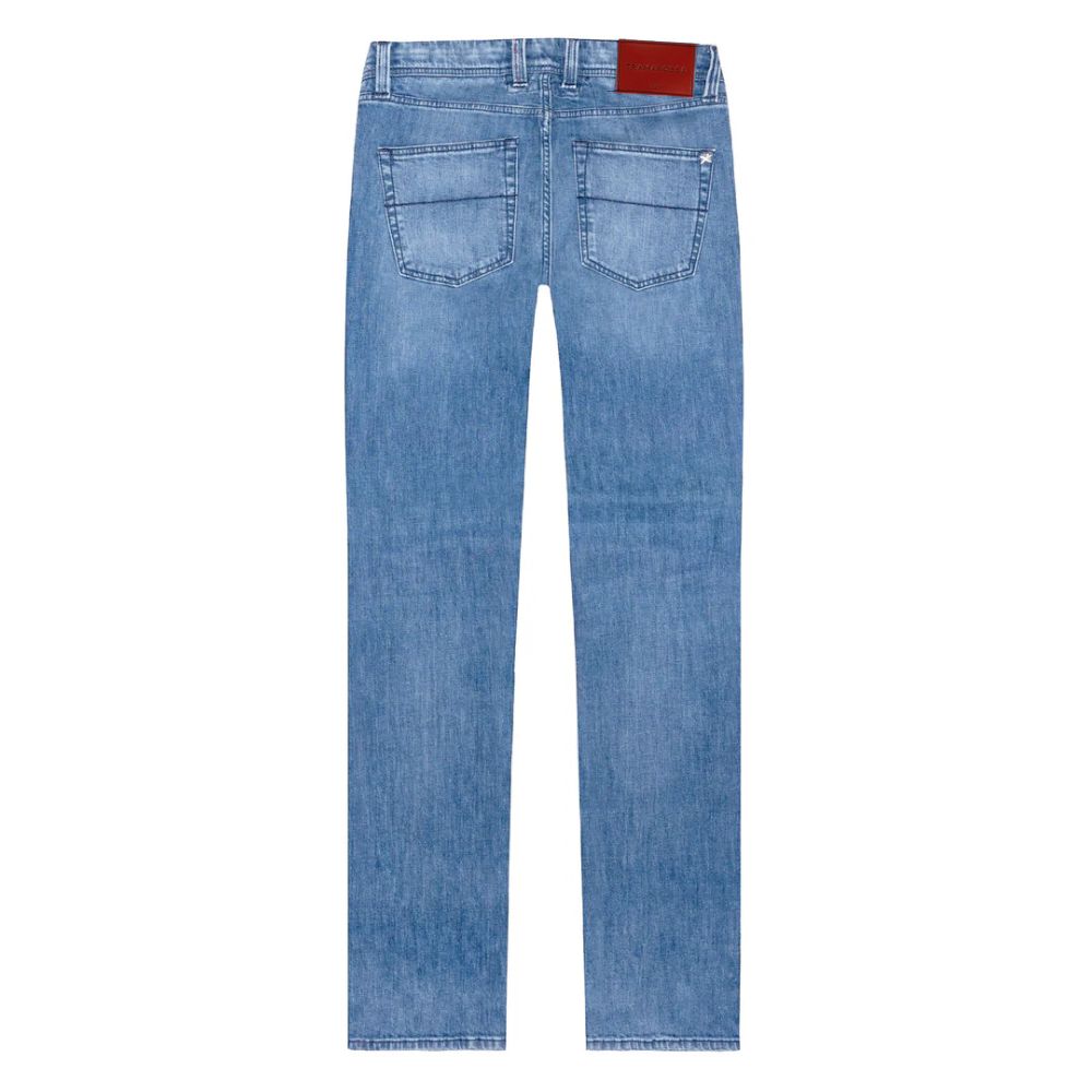 Tramarossa Michelangelo Blue Cotton Jeans
