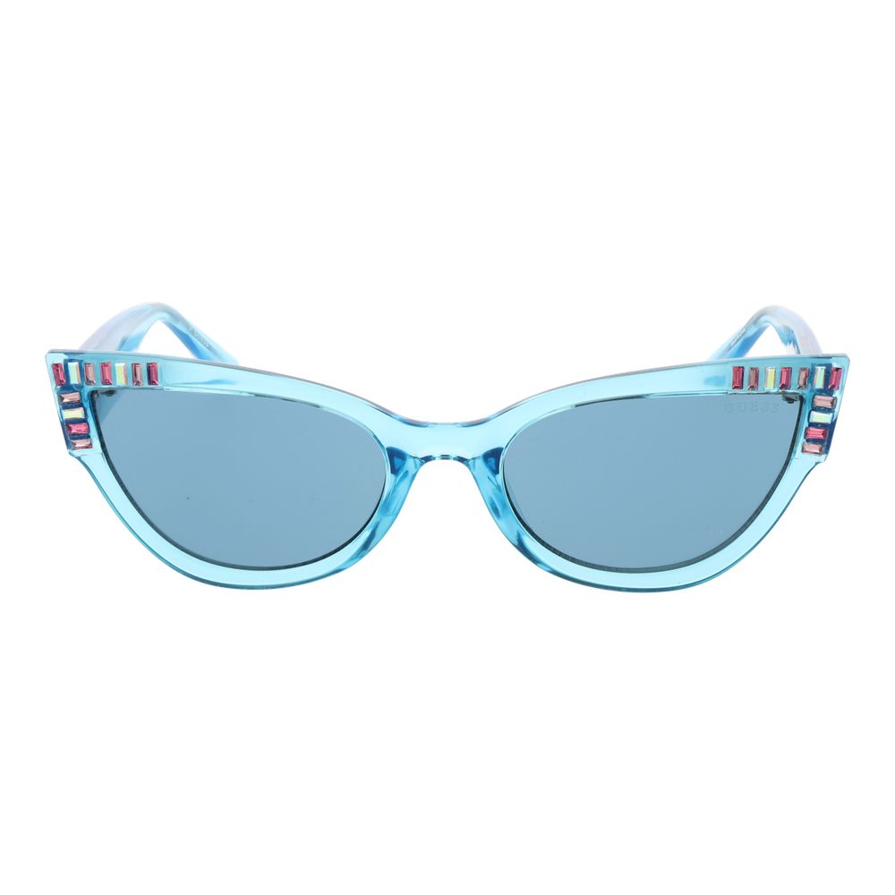 Guess Turquoise Women’s Cat Eye Sunglasses – 54mm