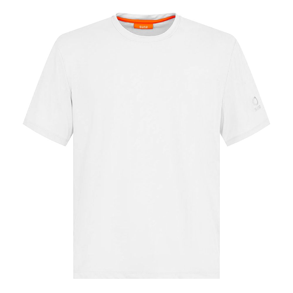 Suns White Nylon Crew Neck T-Shirt