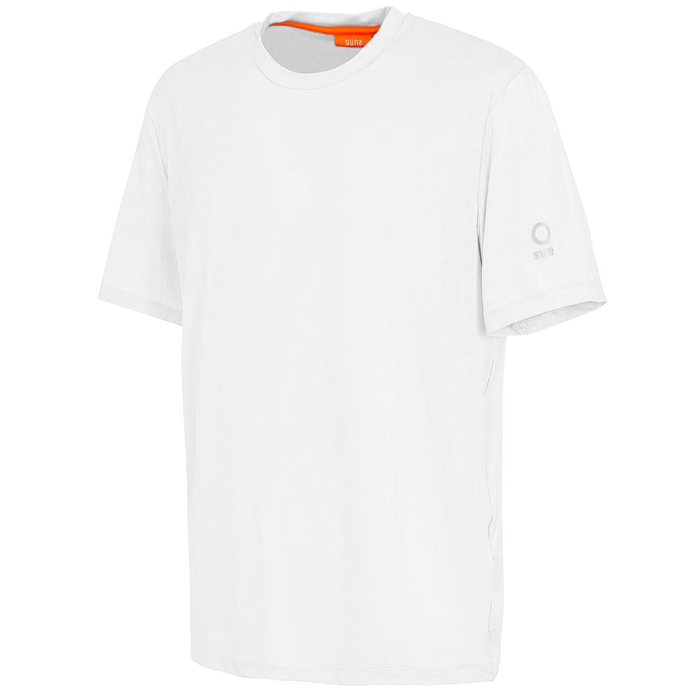 Suns White Nylon Crew Neck T-Shirt
