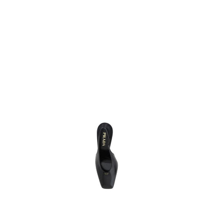 Prada Black Calf Leather Pumps: Elegance Redefined
