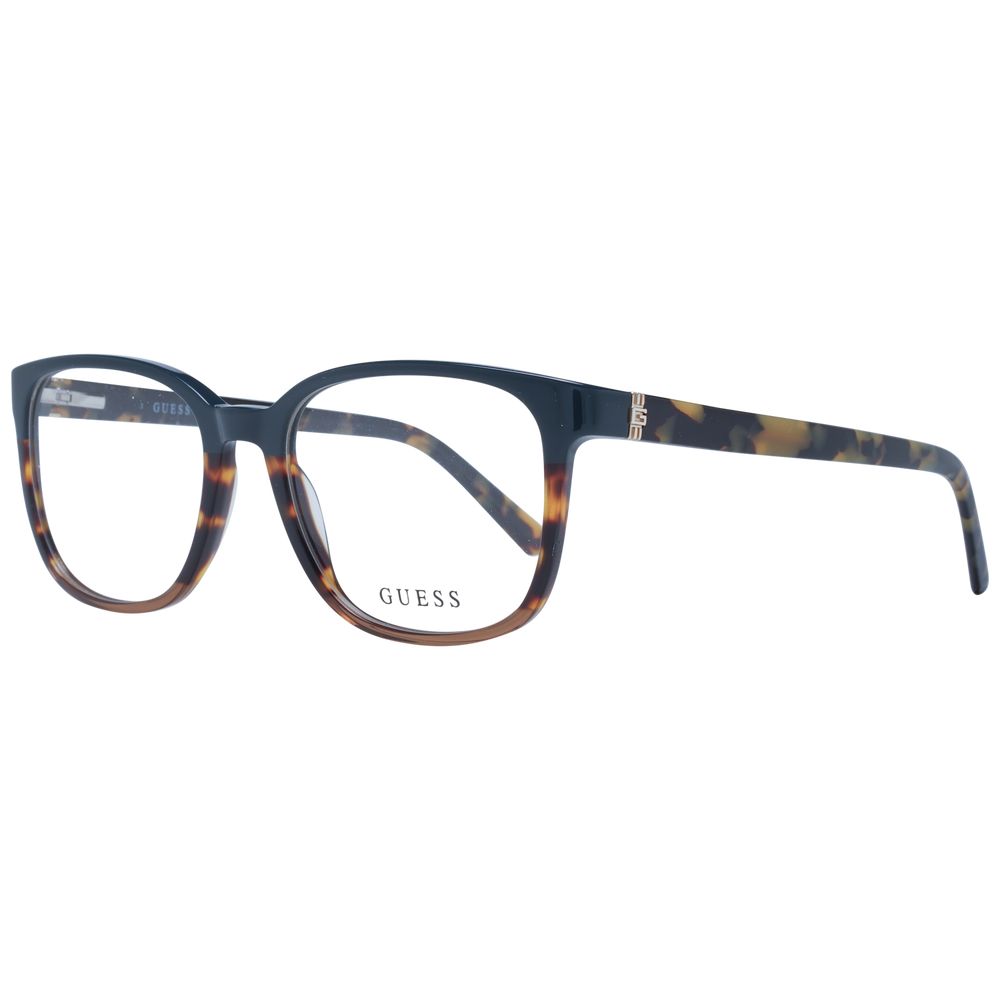 Guess Men’s Optical Glasses – Brown Square Frame, 53mm