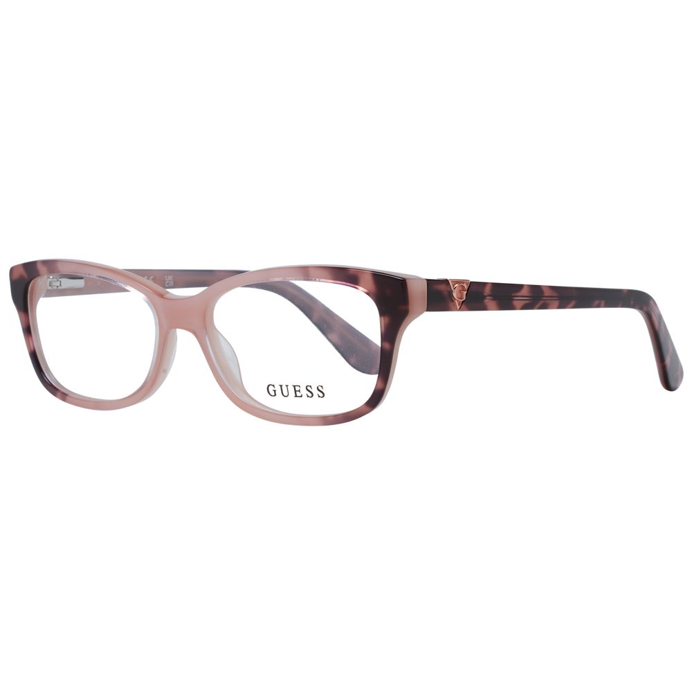 Guess Women’s Optical Glasses – Rose Full-Rim Frame, 50mm