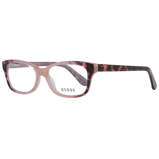 Guess Women’s Optical Glasses – Rose Full-Rim Frame, 50mm