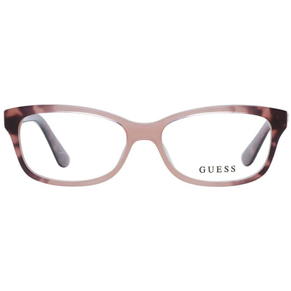 Guess Women’s Optical Glasses – Rose Full-Rim Frame, 50mm