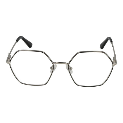 Guess Women’s Optical Glasses – Silver Geometric Frame, 54mm