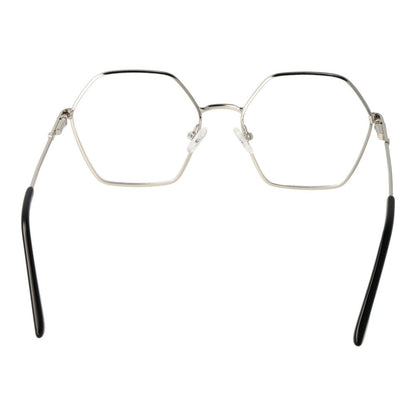 Guess Women’s Optical Glasses – Silver Geometric Frame, 54mm
