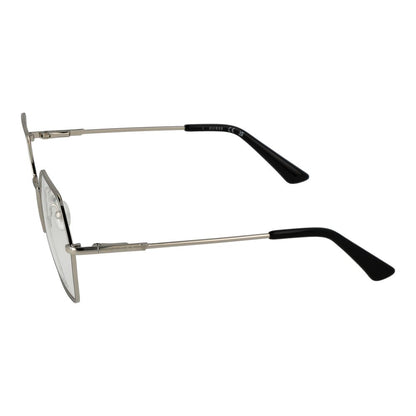 Guess Women’s Optical Glasses – Silver Geometric Frame, 54mm
