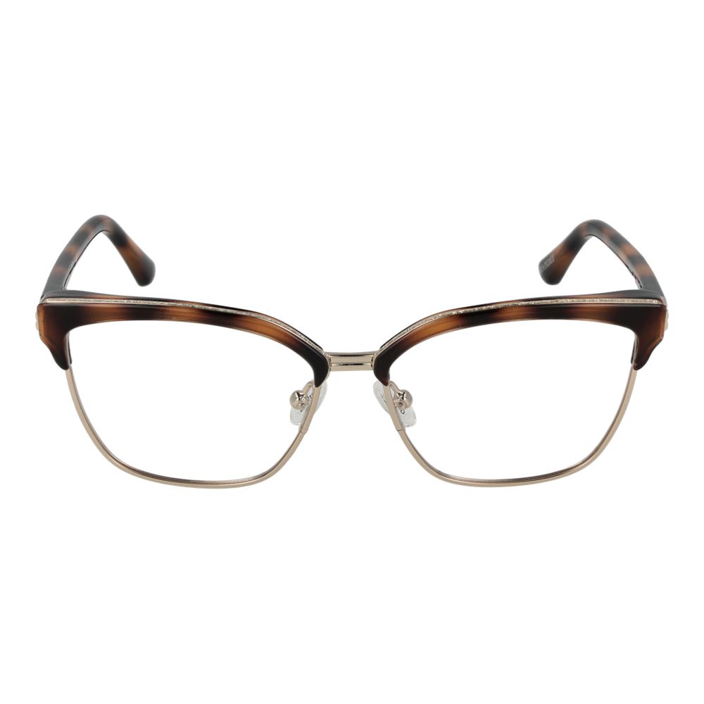 Guess Women’s Optical Glasses – Brown Browline Frame, 54mm