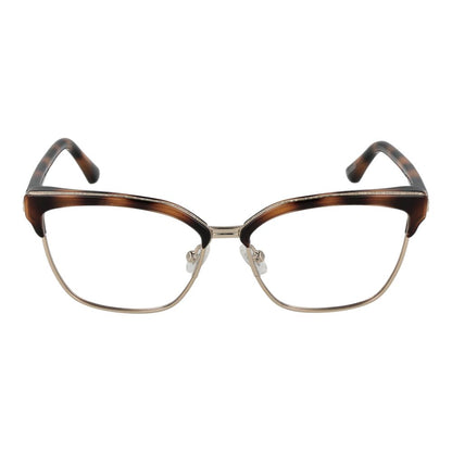 Guess Women’s Optical Glasses – Brown Browline Frame, 54mm