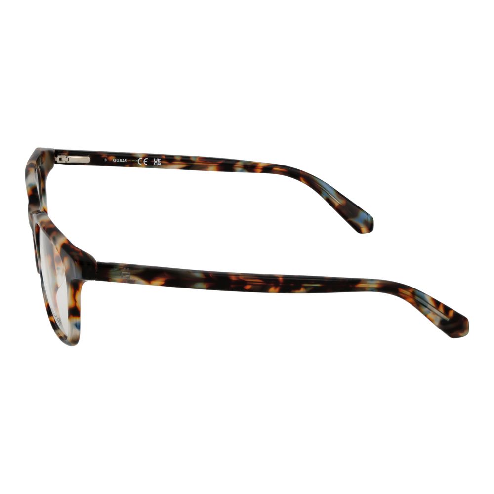 Guess Brown Men’s Optical Glasses – Square Full-Rim Frame, 50mm
