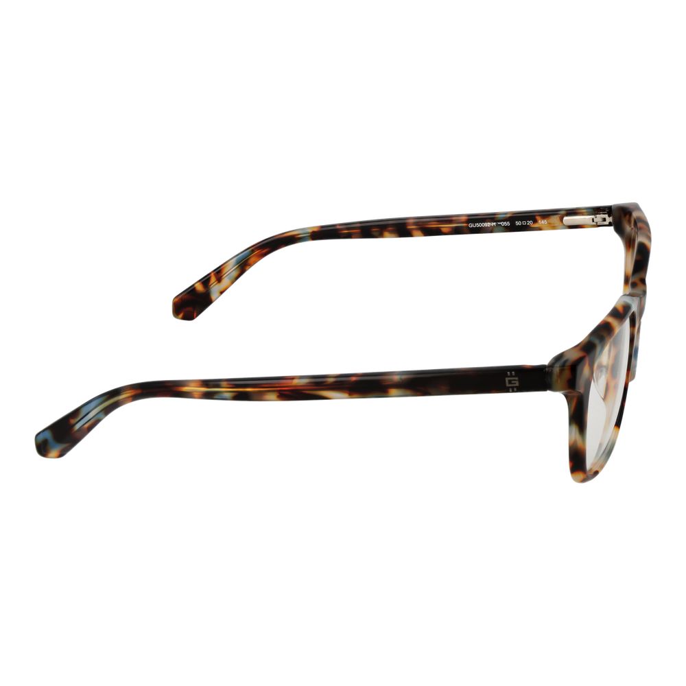 Guess Brown Men’s Optical Glasses – Square Full-Rim Frame, 50mm