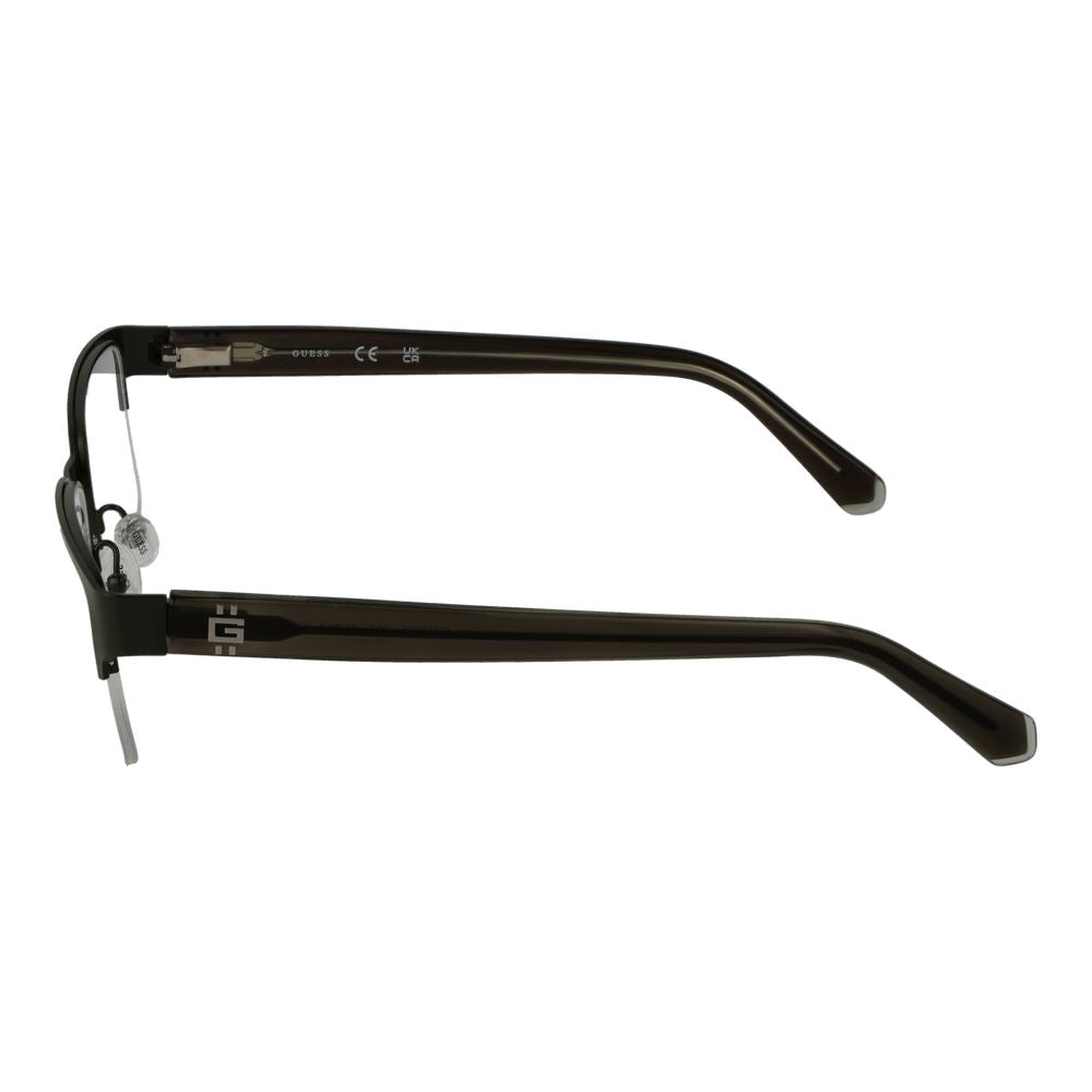 Guess Men's Optical Glasses – Green Browline Frame, 53mm