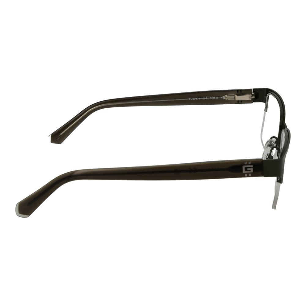Guess Men's Optical Glasses – Green Browline Frame, 53mm