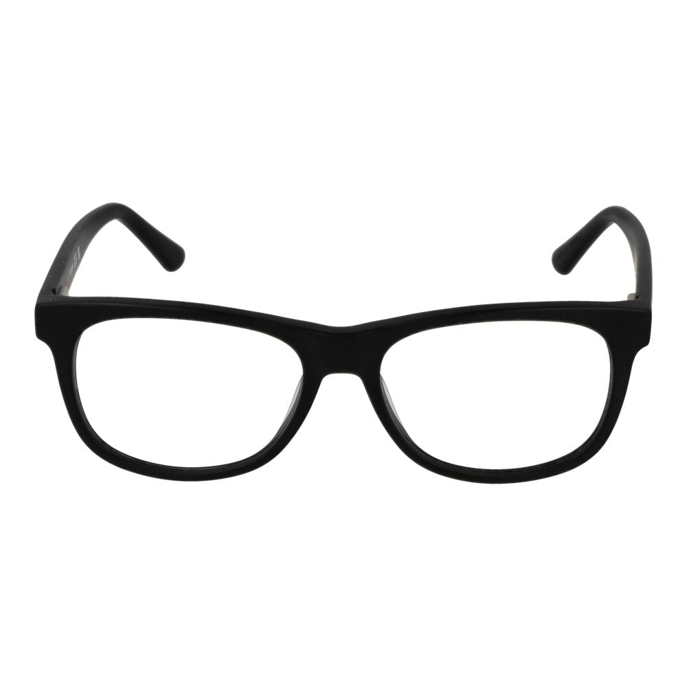 Guess Black Unisex Optical Frames – Square Full-Rim, 51mm