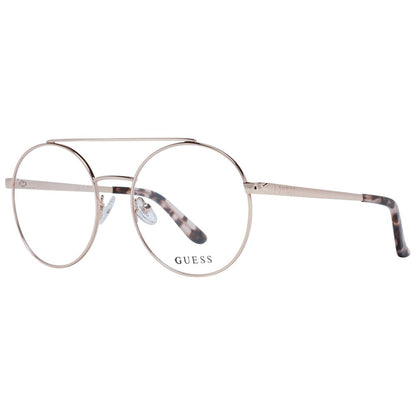 Guess Women’s Rose Gold Optical Glasses – Aviator Frame, 52mm