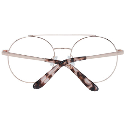 Guess Women’s Rose Gold Optical Glasses – Aviator Frame, 52mm