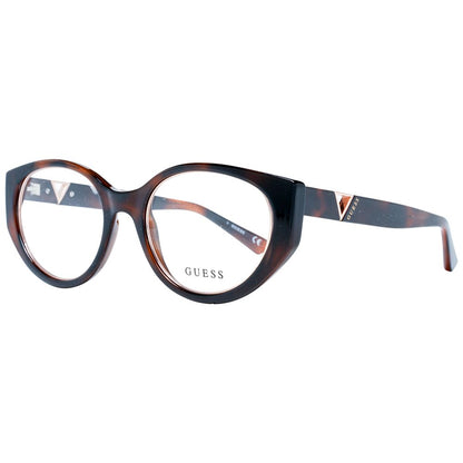 Guess Women’s Optical Glasses – Brown Cat Eye Frame, 52mm