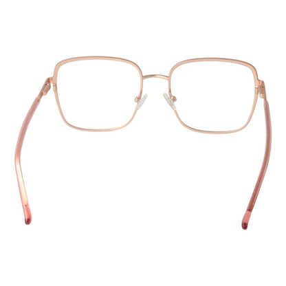 Guess Women’s Optical Glasses – Rose Gold Square Frame, 54mm