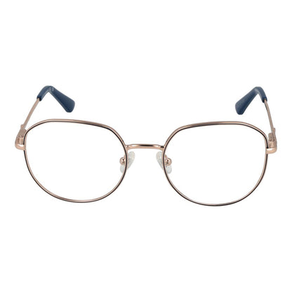 Guess Women’s Optical Glasses – Rose Gold Round Frame, 53mm
