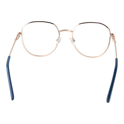 Guess Women’s Optical Glasses – Rose Gold Round Frame, 53mm