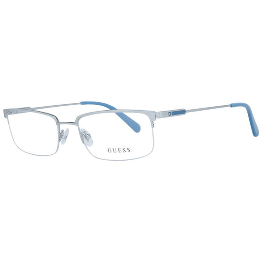 Guess Men’s Optical Glasses – Grey Rectangle Frame, 54mm