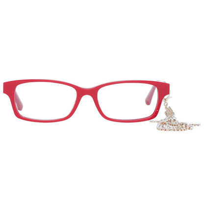 Guess Women’s Optical Frames – Red Rectangle Full-Rim, 54mm