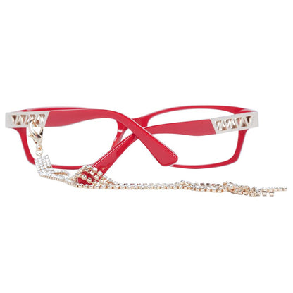 Guess Women’s Optical Frames – Red Rectangle Full-Rim, 54mm