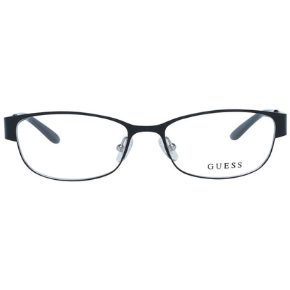 Guess Women's Black Optical Glasses – Oval Full-Rim Frame, 52mm