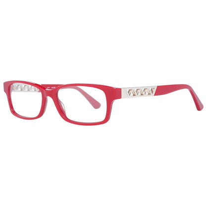 Guess Women’s Optical Frames – Red Rectangle Full-Rim, 54mm